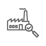 Verificación y auditoría de fábricas, procesos y productos